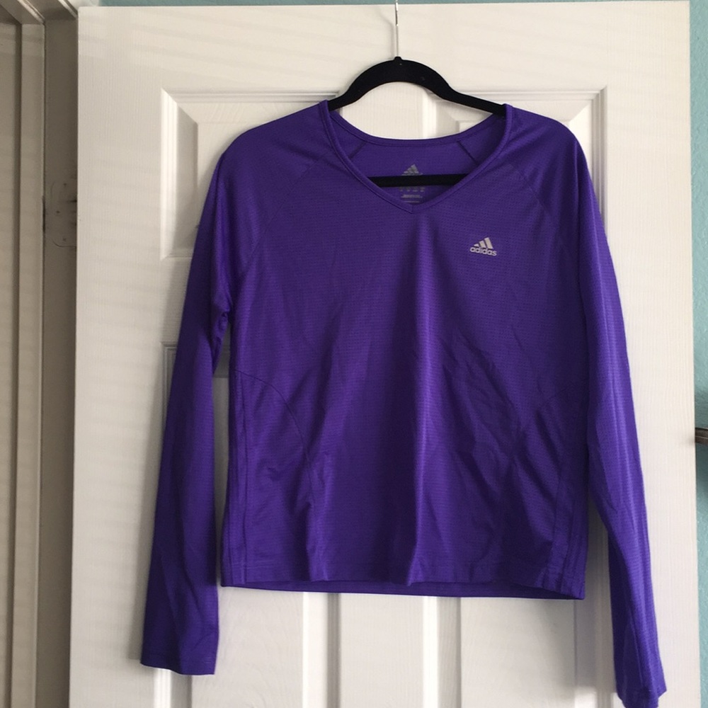 Adidas CLIMALITE Light Weight V Neck Top